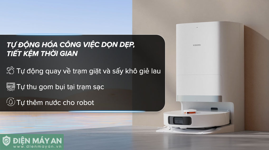 Robot Hút Bụi Lau Nhà Xiaomi Vacuum X20 Plus BHR8124EU
